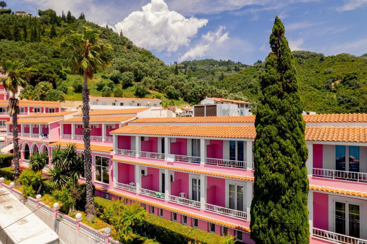 Pink Palace Beach Resort Agios Gordios  Buitenkant foto